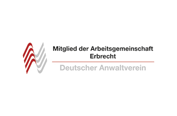 Mitgliedschaftslogo Arbeitsgemeinschaft Erbrecht - Deutscher Anwaltverein